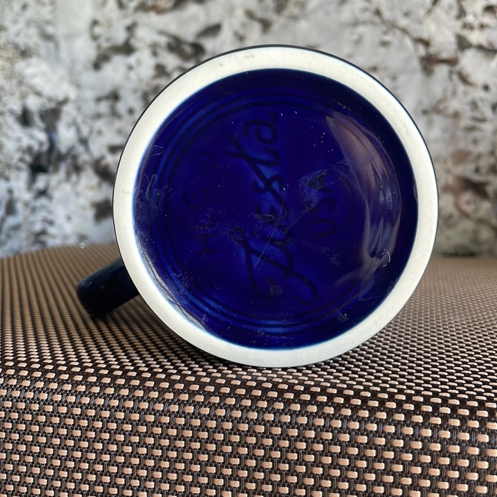 Fiesta Vintage Cobalt Mug - Picture 2 of 4